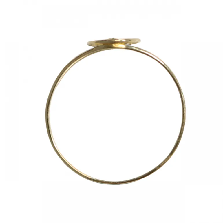 Palais du Rosaire Bague de la médaille miraculeuse en Or^ Bague Or