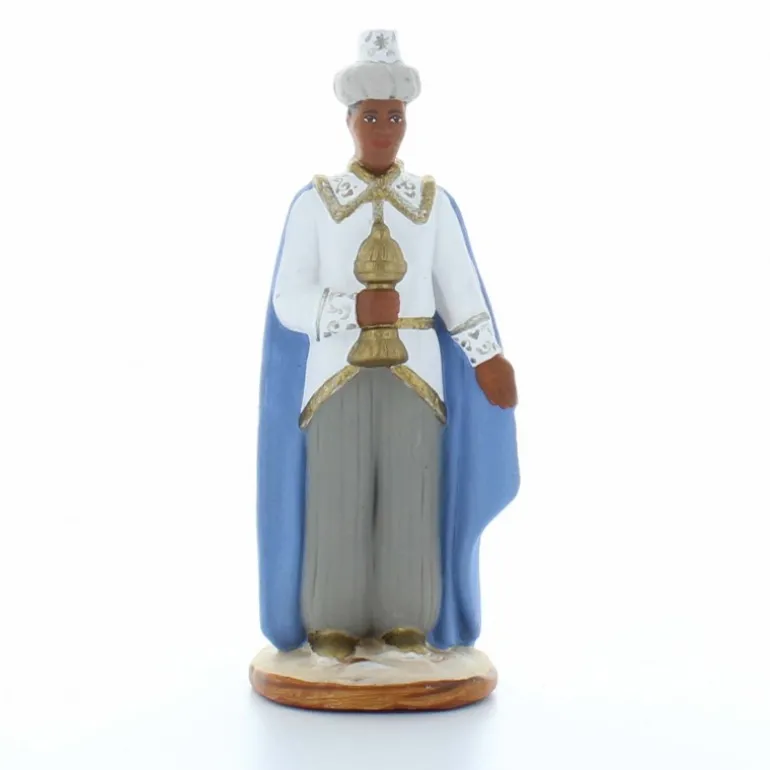 Palais du Rosaire Balthazar : Santon de Provence de 9cm, coloré à la main^ Décoration De Noël