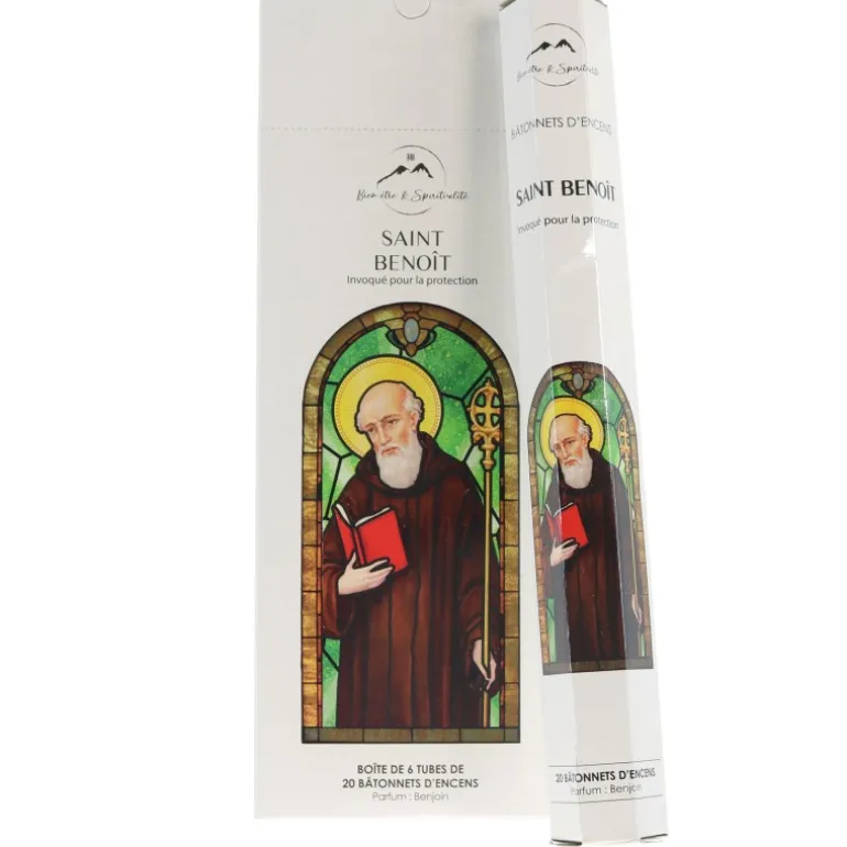 Palais du Rosaire 120 batonnets d'encens de Saint Benoît et une prière^ Encens En Bâtonnets