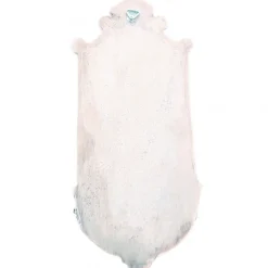 Palais du Rosaire Bénitier blanc de la Sainte Famille de 21cm en pierre et résine blanche^ Bénitier