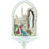Palais du Rosaire Bénitier 20cm Apparition et Basilique^ Bénitier