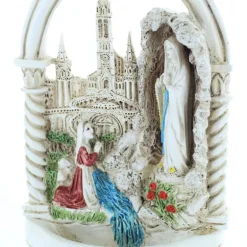 Palais du Rosaire Bénitier 20cm Apparition et Basilique^ Bénitier