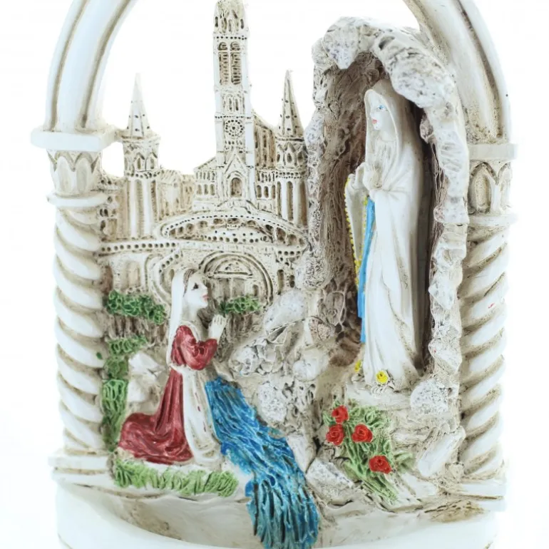 Palais du Rosaire Bénitier 20cm Apparition et Basilique^ Bénitier