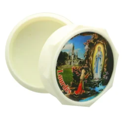 Palais du Rosaire Boite à chapelet avec l'Apparition de Lourdes et Sainte Bernadette^ Boîte À Chapelet