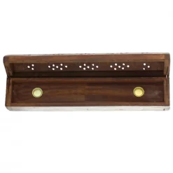 Palais du Rosaire Boite en bois pour encens cône ou bâtonnets 30cm^ Encensoir
