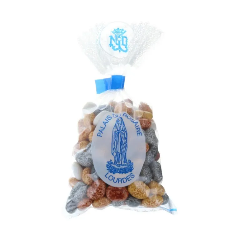 Palais du Rosaire Bonbons Cailloux du Gave chocolatés Sachet de 180g^ Saveur Pyrénéenne Et Régionale