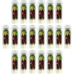 Palais du Rosaire 20 Bougies de Neuvaine de Saint Benoît avec prières^ Bougie Neuvaine