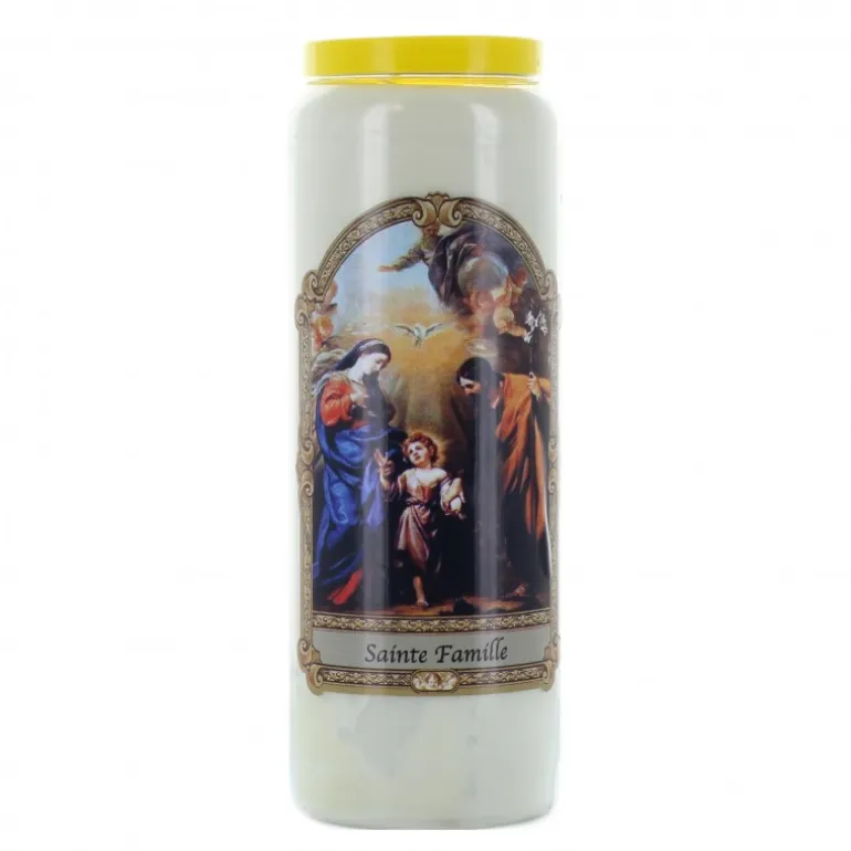 Palais du Rosaire 6 Bougies de neuvaine Sainte Famille^ Bougie Neuvaine