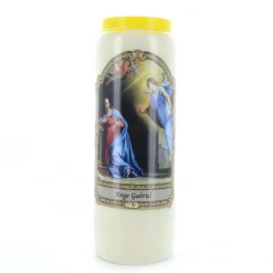 Palais du Rosaire 12 Bougies neuvaine Ange Gabriel^ Bougie Neuvaine