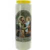 Palais du Rosaire 12 Bougies neuvaine de Saint Joseph 17,5cm^ Bougie Neuvaine