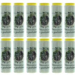 Palais du Rosaire 12 Bougies Neuvaine pour une guérison 17,5cm^ Bougie Neuvaine