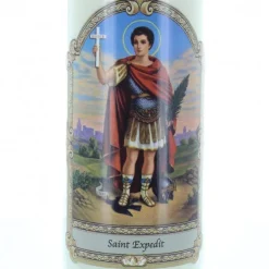 Palais du Rosaire 6 Bougies neuvaine Saint Expédit^ Bougie Neuvaine