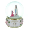 Palais du Rosaire Boule à neige avec l'Apparition de Lourdes diamètre 7cm^ Boule À Neige | Décoration De Noël