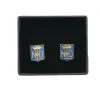Palais du Rosaire Boutons de manchette Notre Dame de Lourdes en forme d'écusson^ Accessoire