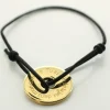 Palais du Rosaire Bracelet anneau en laiton doré "Tu as mis de l'amour dans mon coeur"^ Bracelet Fantaisie