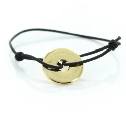 Palais du Rosaire Bracelet anneau en laiton doré "Que l'amour inspire toutes vos actions"^ Bracelet Fantaisie