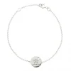 Palais du Rosaire Bracelet avec un ange en Argent de 16cm^ Bracelet Argent
