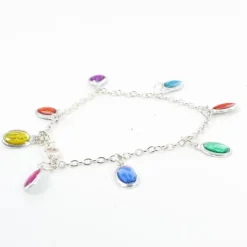 Palais du Rosaire Bracelet dizainier alpacca avec médaille miraculeuse^ Bracelet Dizainier