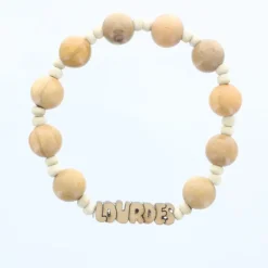 Palais du Rosaire Bracelet dizainier de Lourdes en bois d'olivier^ Bracelet Dizainier