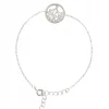 Palais du Rosaire Bracelet en argent de l'arbre de vie avec strass^ Bracelet Argent