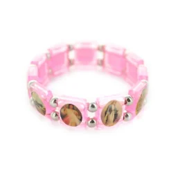 Palais du Rosaire Bracelet extensible avec images de Saints^ Bracelet Fantaisie