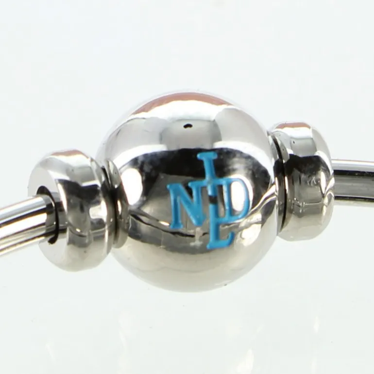 Palais du Rosaire Bracelet jonc Notre Dame de Lourdes cristal et croix en acier certifié^ Bracelet Fantaisie