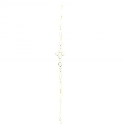 Palais du Rosaire Bracelet religieux en métal doré avec croix en zircon^ Bracelet Fantaisie