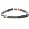 Palais du Rosaire Bracelet Saint Benoît avec perles heishi^ Bracelet Fantaisie