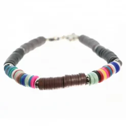 Palais du Rosaire Bracelet Saint Benoît avec perles heishi^ Bracelet Fantaisie