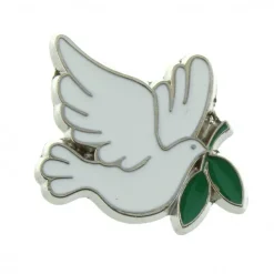 Palais du Rosaire Broche pin's en forme de Colombe^ Pin'S