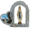 Palais du Rosaire Cadre à poser avec Statue de la Vierge Marie^ Cadre Religieux