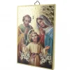 Palais du Rosaire Cadre de la Sainte Famille avec effet mosaïque15 x 10 cm^ Cadre Religieux