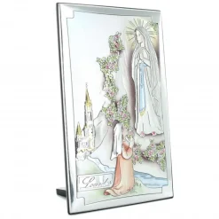 Palais du Rosaire Cadre de l'Apparition de Lourdes 9 x 15 cm^ Cadre Religieux