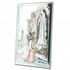 Palais du Rosaire Cadre de l'Apparition de Lourdes 9 x 15 cm^ Cadre Religieux