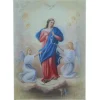 Palais du Rosaire Cadre de Marie qui Défait les Noeuds sur toile imprimée 13 x 18cm^ Cadre Religieux