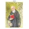 Palais du Rosaire Cadre de Saint Benoit en bois effet mosaïque 10x15cm^ Cadre Religieux