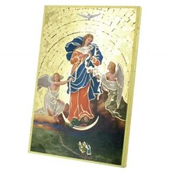 Palais du Rosaire Cadre effet mosaïque Marie qui défait les noeuds^ Cadre Religieux