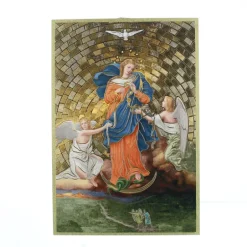 Palais du Rosaire Cadre effet mosaïque Marie qui défait les noeuds^ Cadre Religieux