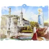Palais du Rosaire Cadre en bois de l'Apparition 20x30 cm^ Cadre Religieux