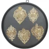 Palais du Rosaire Cadre ex voto rond^ Ex-Voto | Cadre Religieux