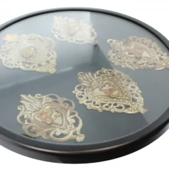 Palais du Rosaire Cadre ex voto rond^ Ex-Voto | Cadre Religieux