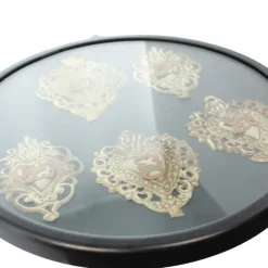 Palais du Rosaire Cadre ex voto rond^ Ex-Voto | Cadre Religieux