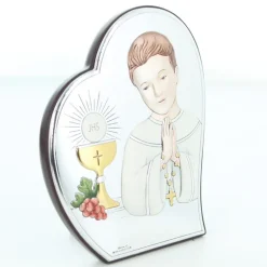 Palais du Rosaire Cadre pour Cadeau de Communion pour Garçon 11cm^ Communion | Cadre Religieux