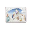 Palais du Rosaire Cadre religieux de la Crèche de Noel 14x10cm^ Crèche | Cadre Religieux