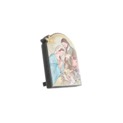 Palais du Rosaire Cadre religieux de la Nativité en bois et aluminium 5x7cm^ Cadre Religieux