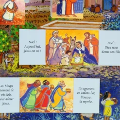 Palais du Rosaire Calendrier de l'Avent de Noël par Maïté Roche et un livret^ Calendrier De L'Avent | Calendrier De Lourdes