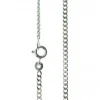 Palais du Rosaire Chaîne argent gourmette limée 65 cm^ Chaîne En Argent