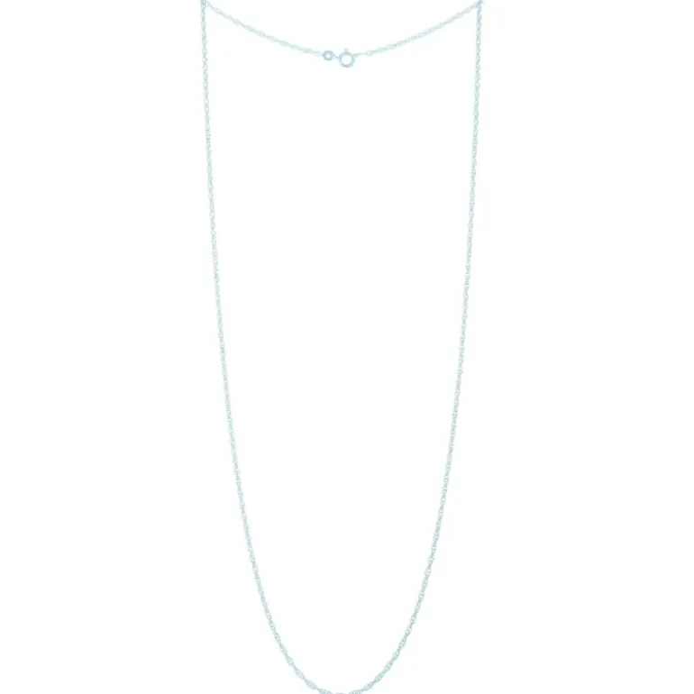 Palais du Rosaire Chaîne Argent maille forçat double 60 cm^ Chaîne En Argent | Collier En Argent