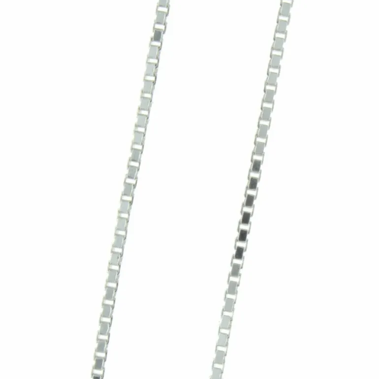 Palais du Rosaire Chaîne en Argent avec une maille vénitienne 45cm^ Chaîne En Argent | Collier En Argent