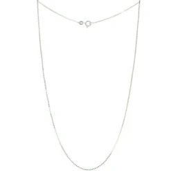 Palais du Rosaire Chaîne en Argent avec une maille vénitienne 45cm^ Chaîne En Argent | Collier En Argent